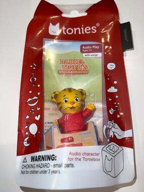 Tonies Daniel Tiger Audio Figure - Yellow & Red